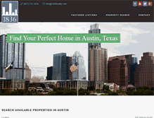 Tablet Screenshot of 1836realty.com